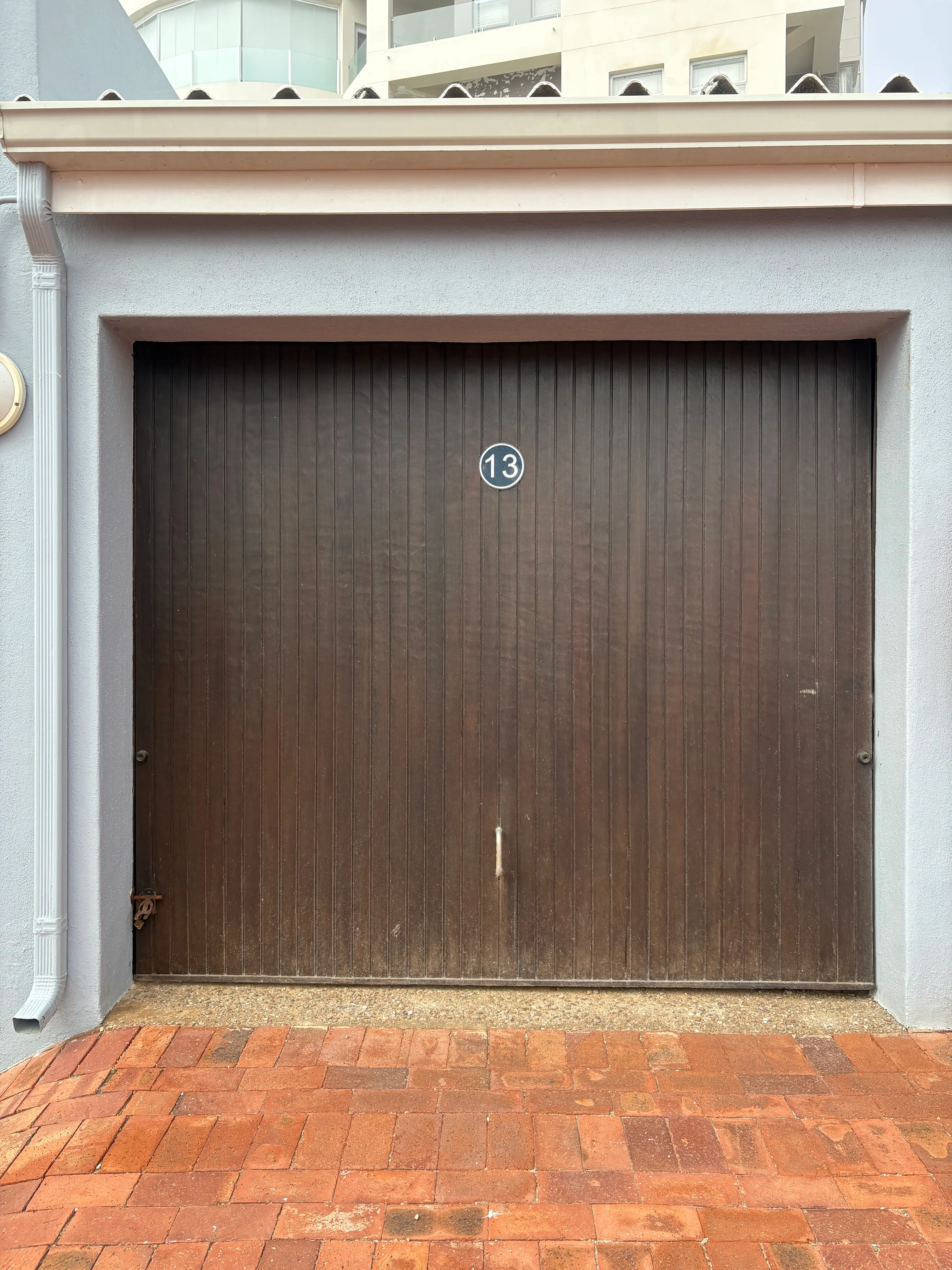 Secure garage parking